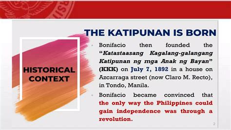 Module 2.1. The KKK and the Kartilya ng Katipunan.pptx.